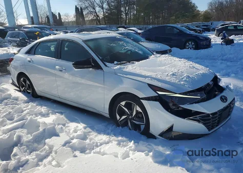 2021 Hyundai Elantra Sel from USA, damaged, VIN 5NPLN4AG8MH025643